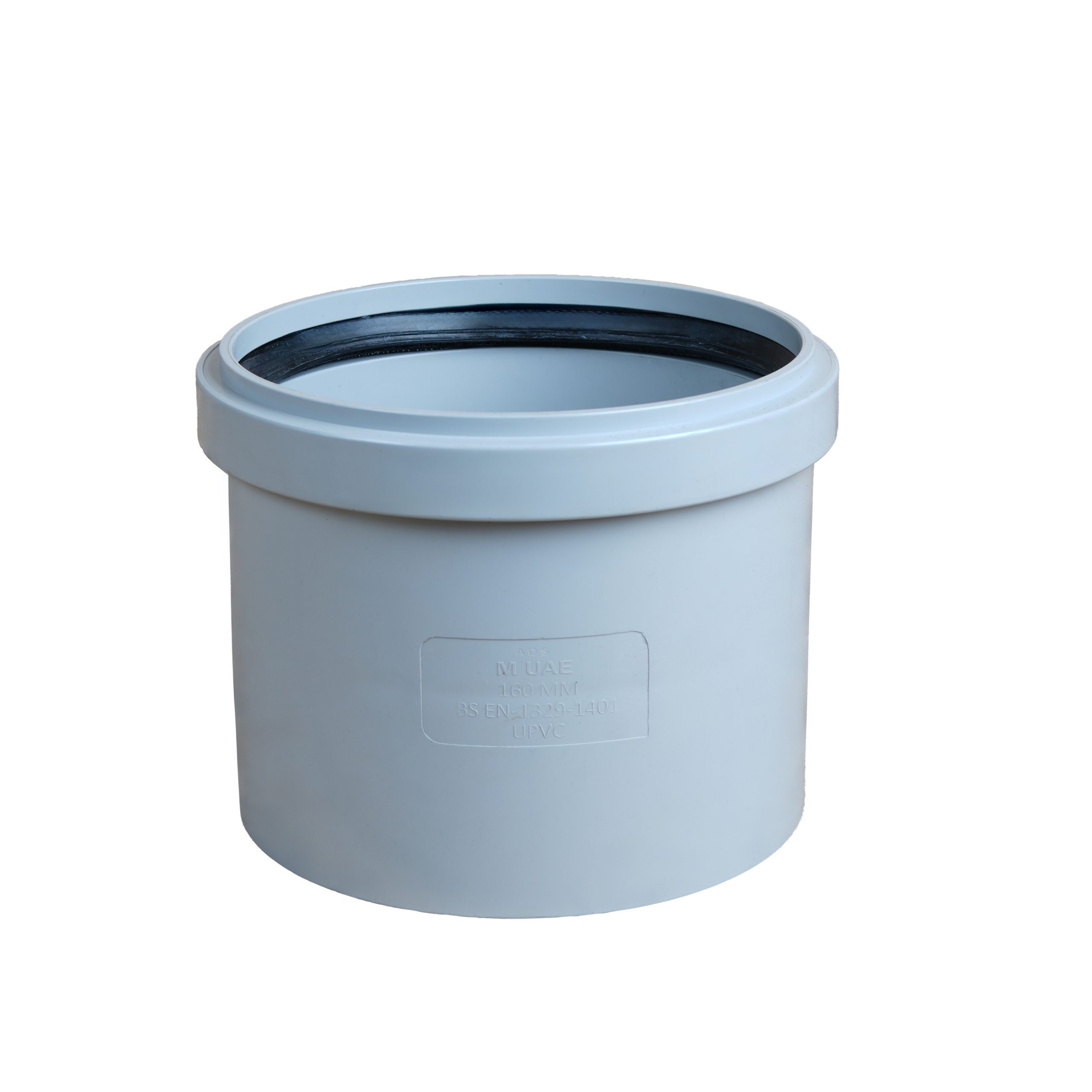 UPVC Socket - Single Rubber (Gray)