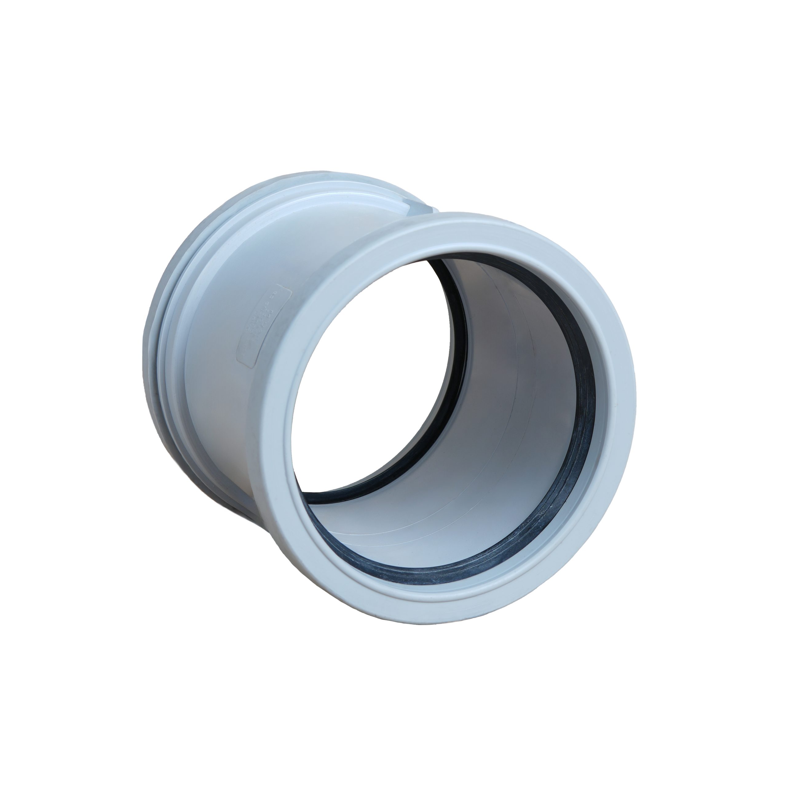 UPVC Repair Socket - Double Rubber (Gray)