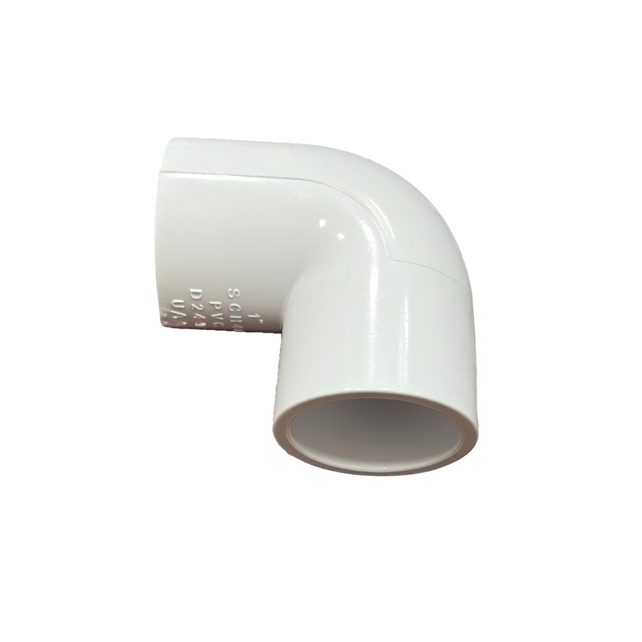 PVC A/C White Elbow 90 Degree (Solvent)